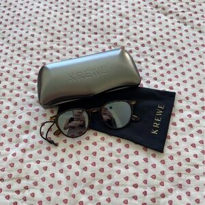 KREWE Tortoise Shell Sunglasses